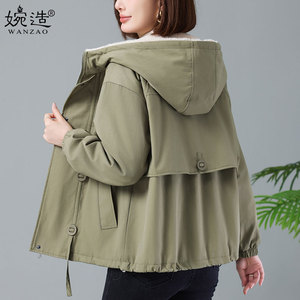 加绒派克棉服女2024冬季新款中老年妈妈休闲宽松大码保暖棉衣外套