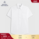 易打理 春夏牛津纺短袖 Brooks Brothers 布克兄弟男士 正装 衬衫