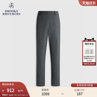 裤 Brooks 羊毛简约商务通勤西装 布克兄弟女士秋冬新款 Brothers