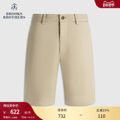 Brothers 布克兄弟男士 春夏新款 Brooks 纯色极简风休闲短裤