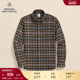 Brothers 布克兄弟男士 25秋冬新品 Brooks 法兰绒复古格纹休闲衬衫