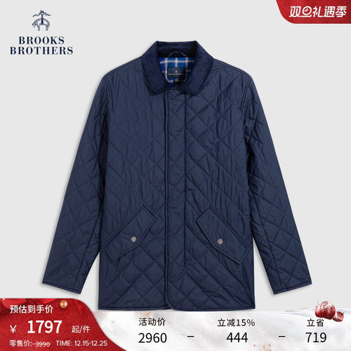 布克兄弟25男士复古棉服