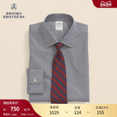 衬衫 Brooks 25秋冬新品 复古格纹宽距领正装 Brothers 布克兄弟男士