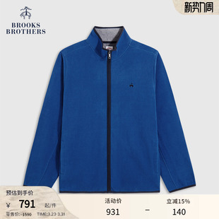 25秋冬新品 布克兄弟男士 抓绒摇粒绒包边保暖外套 Brothers Brooks