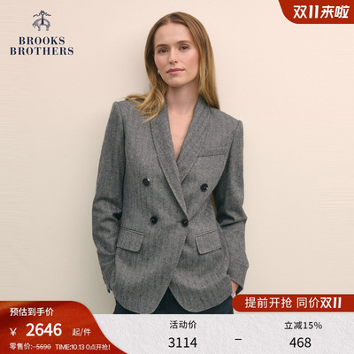 布克兄弟女士青果领西装外套
