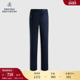 Brothers 布克兄弟男士 25秋冬新品 Brooks 斜纹布纯色布标休闲长裤