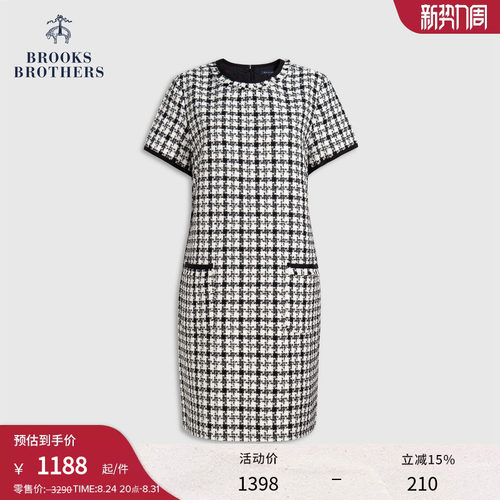 布克兄弟女士小香风连衣裙
