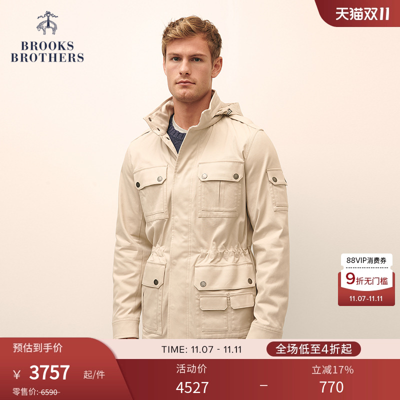 布克兄弟25巴恩风风衣外套