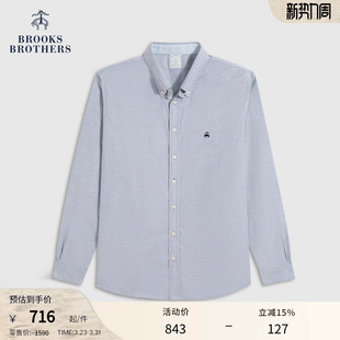 Brothers Brooks 布克兄弟男士 秋冬新款 衬衫 牛津纺长袖 易打理