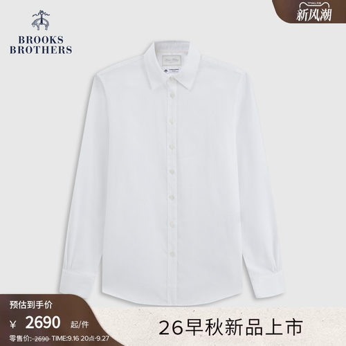 布克兄弟女士长袖休闲衬衫