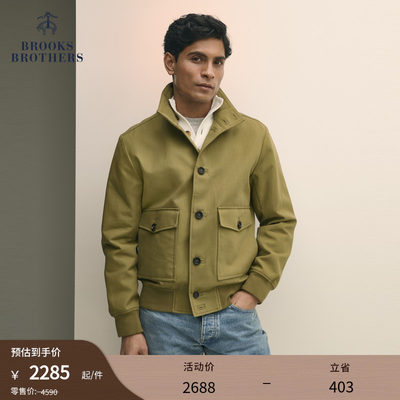 布克兄弟25男士纯棉夹克外套