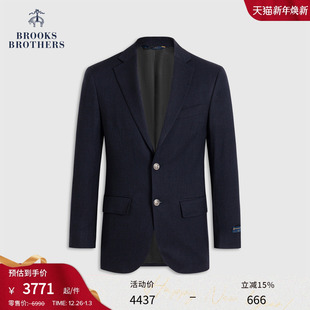 绵羊毛学院风西装 Brooks 25秋冬新品 布克兄弟男士 外套 Brothers
