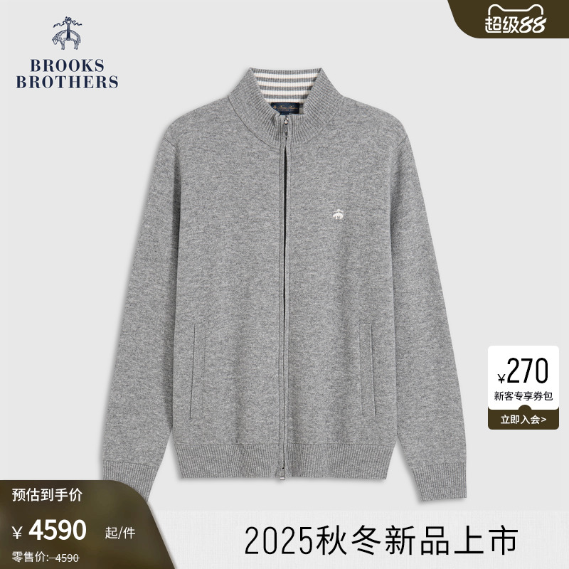 布克兄弟25男士羊毛羊绒外套