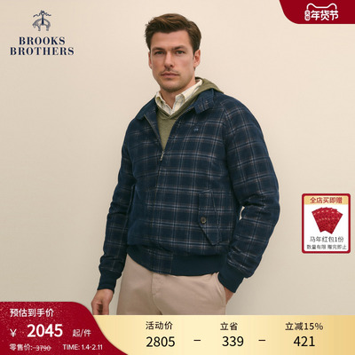 布克兄弟25男士灯芯绒美式夹克