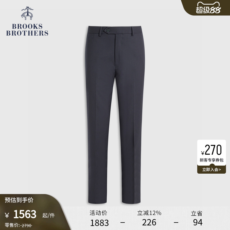 男士休闲长裤布克兄弟宽松