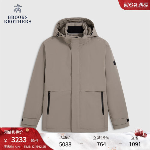 布克兄弟25男士派克羽绒服