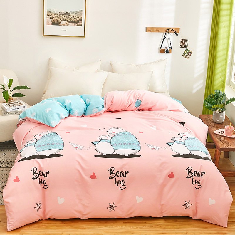 100%双人宿舍全棉被套