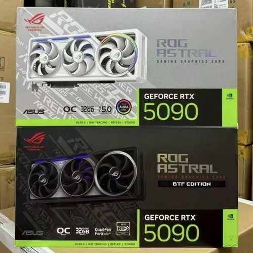 深圳一小时送达全新原盒RTX5090 O32G华硕白夜神游戏显卡