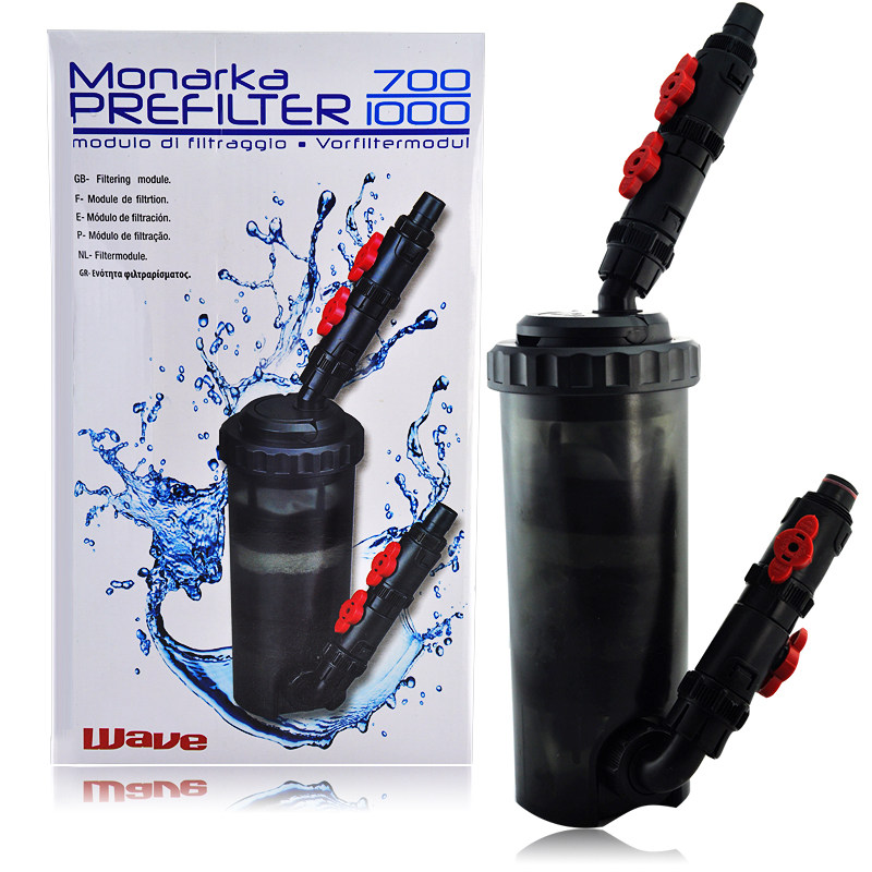 意大利WAVE 鱼缸外置过滤器前置桶 水族箱无动力前置带快接和滤材