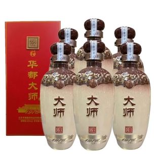 北京华都大师1976酱香型53度500ml*6瓶整箱礼盒装