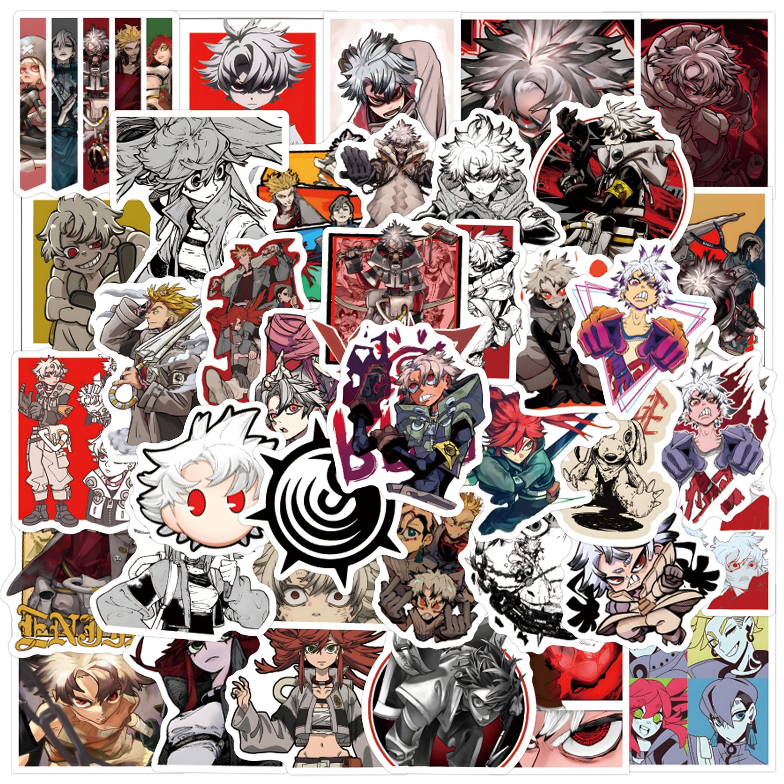 卡通GACHIAKUTA废渊战鬼贴纸