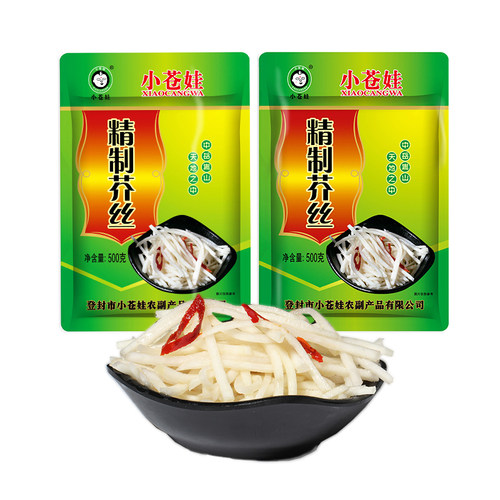 河南小苍娃袋装原味芥菜丝