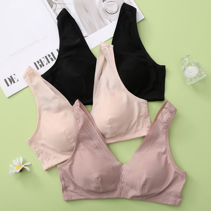 法式无钢圈真丝无痕舒适文胸
