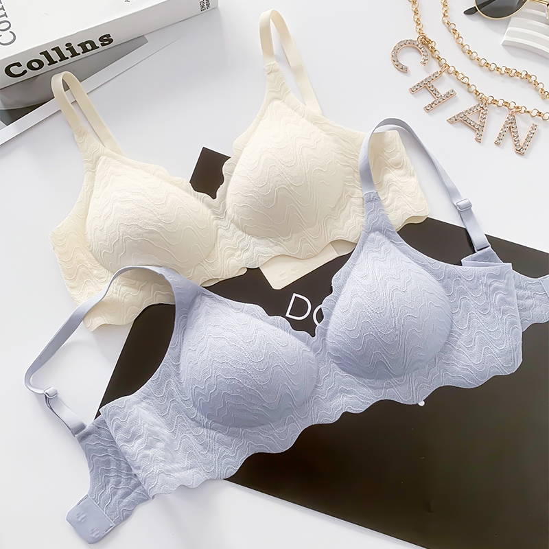 诗誉性感无钢圈无痕蕾丝