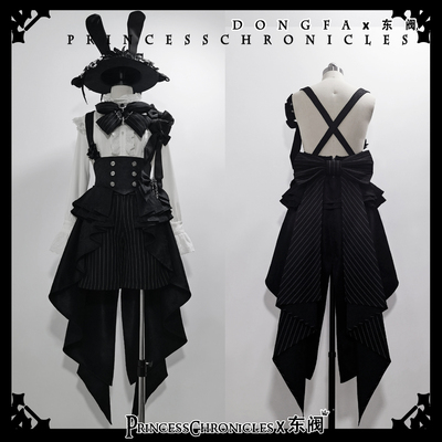 【PCx东阀】兔子剧场提花版lolita王子系衬衫腰封甜酷套装