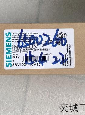 A032*全新原装 SIEMENS 西门子 3RV1021-1CA10 实物拍摄 现货*