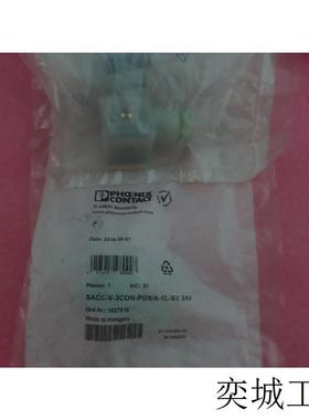 全新原装正品SACC-V-3CON-PG9/A-1L-SV 24V 1527919 现货