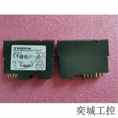 原装拆机TURCK  BL20-4DO-24VDC-0.5A-P 6827023 现货