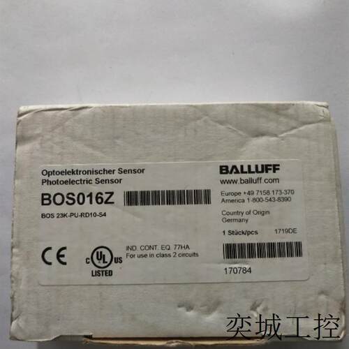 A032*全新原装巴鲁夫 BOS016Z BOS 23K-PU-RD10-S4 现货