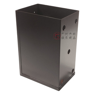 德州扑克桌子钱箱百家乐投币箱铁制带锁投币金属箱红利箱桌子配件