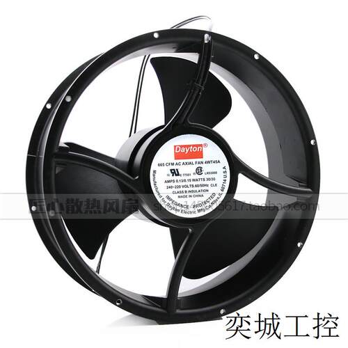 Dayton 665 CFM AC AXIAL FAN 4WT45A 轴流风扇 25489