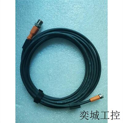 全新原装IFM连接线 EVC244 5米 公头M12转母头M8 现货