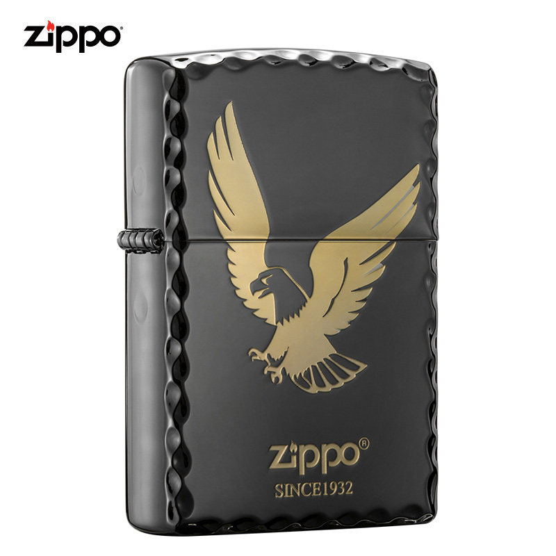 zippo之宝打火机正版 zippo男士防风打火机飞鹰送男友礼物