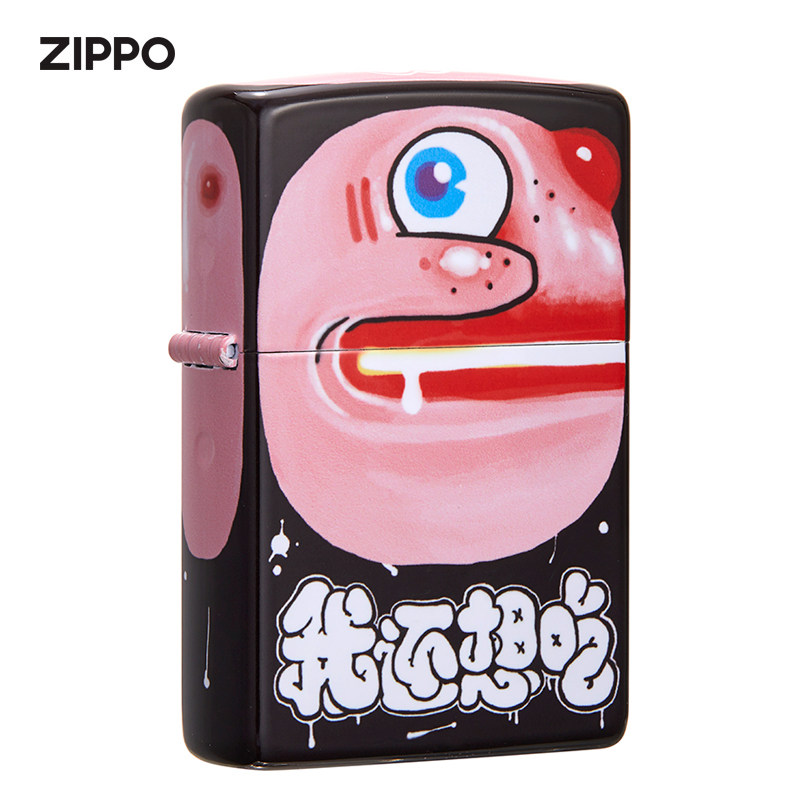 zippo打火机zippo官方旗舰店煤油之宝瘦成闪电送男友礼物