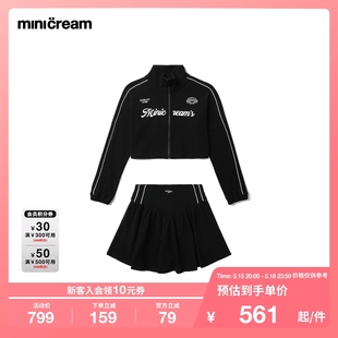 cream女装 mini 撞色字母休闲运动风两件套FS519AL