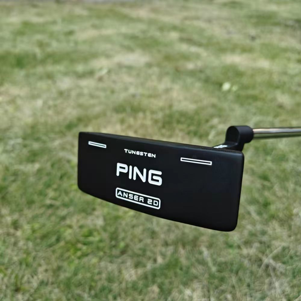 PING推杆高尔夫ANSER容错瞄球线黑色2024银色新款宽板全新送杆套