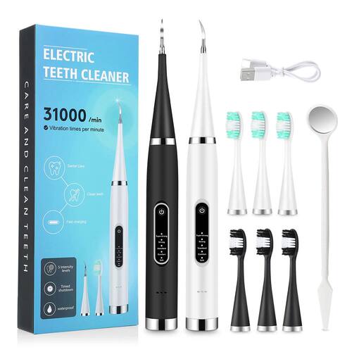 Electric Teeth Cleaner Dental Scaler Waterproof Oral Care Pl