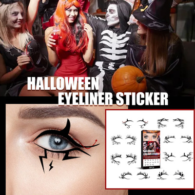Halloween Eyeliner Sticker Horror Fashion Party Makeup Tools
