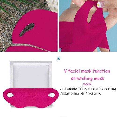 1pc Facial Lifting Mask V Shape Face Lifting Slim Mask Chin