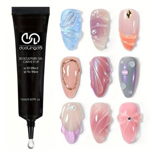 3D Gel - Nail Art Modeling Gel, Suitable for Nail Design Aut