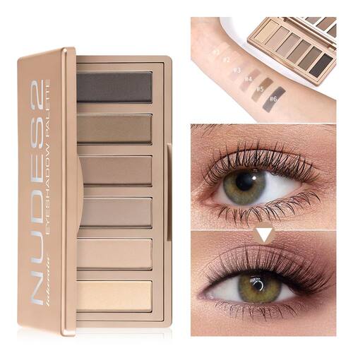 Naked 2 Basics Matte Neutral Eyeshadow Palette and Mirror Sh