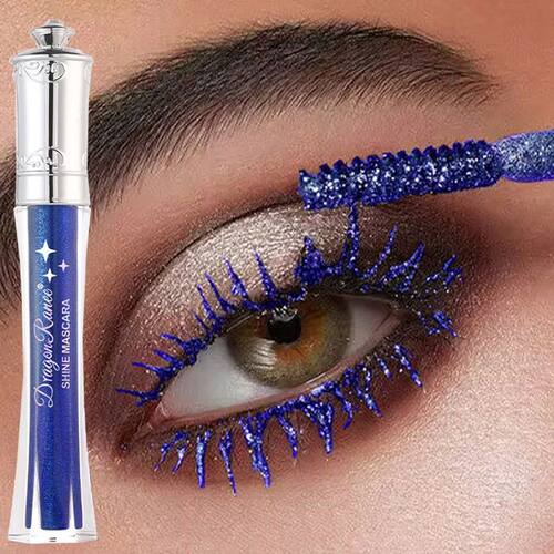 Shiny Diamond Colorful Mascara Blue Glitter Sparkling Waterp