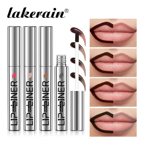 4colors Peel Off Lip Liner Waterproof Long Lasting Lipliner