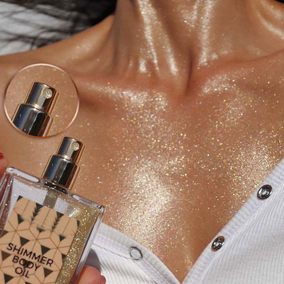 4 Styles Body Highlighter Metallic Liquid Waterproof Face