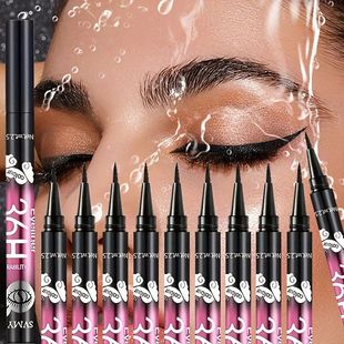 3pcs/5pcs Waterproof Black Eyeliner Pencils-Smudge-Proof, Lo