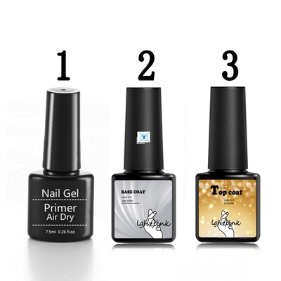 Nail Primer Fast Air Dry UV LED Gel Base Primer No Need